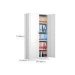 Modern Steel Filing Cabinet with 5 Adjustable Shelves - Image 5