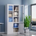 Half-glass office storage cabinet - Image 2