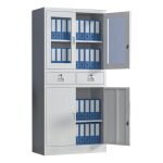2 Door metallic storage cabinet - Image 4