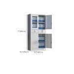 2 Door metallic storage cabinet - Image 5