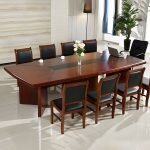 8-10 Seater boardroom table - Image 3