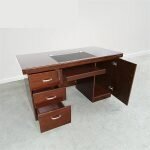 1.2 meters executive office desk with drawers - Image 5