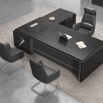 1600mm L-Shaped Executive Table - Image 2