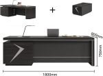1600mm L-Shaped Executive Table - Image 5