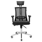 Orthopedic high-back office chair