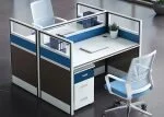 Four way modular office workstation - Image 3