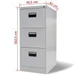 3-Drawers steel filling cabinet