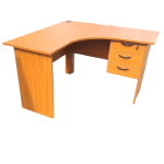 1.4 meters L-shaped office desk - Image 2
