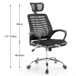Headrest Mesh Office Chair - Image 5