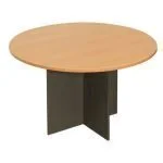 Round conference table (1 meter diameter)- available in a variety of colors
