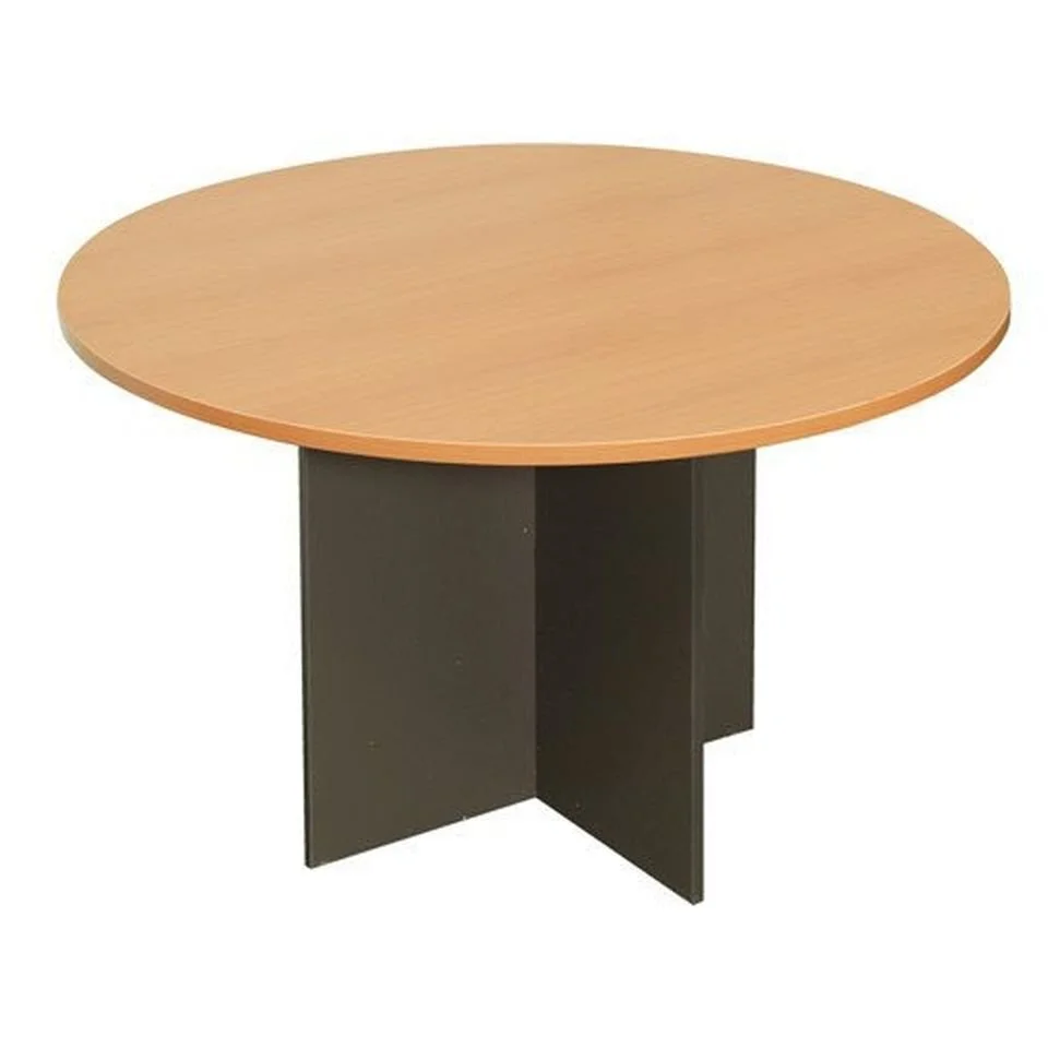 271187901_4939377249479208_4416341934075171273_n.jpg Round conference table (1 meter diameter)- available in a variety of colors - Image 1
