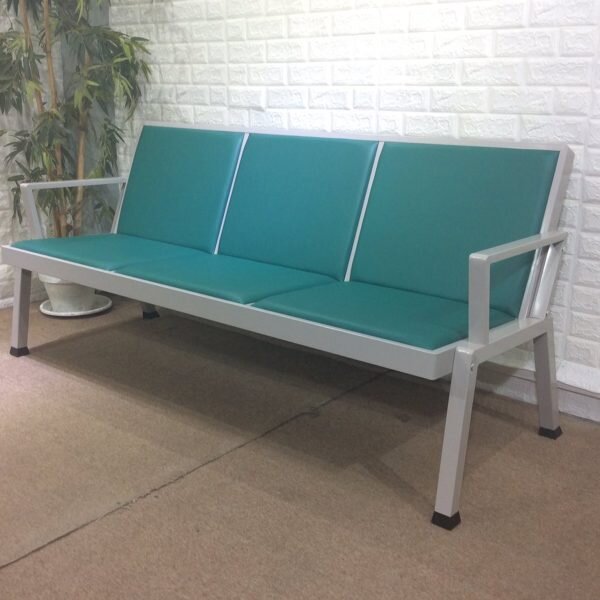 Three seater heavy-duty bench
