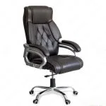 Executive leather office seat