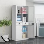 2-Door metallic office cabinet - Image 2