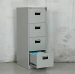 4-Drawers steel office filling cabinet - Image 6