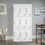 9-Locker steel office cabinet - Image 2