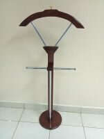 Executive Mahogany Coat Hanger - Image 5
