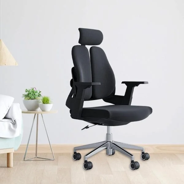 High back ergonomic office chair