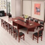 8-10 seater office boardroom table - Image 2