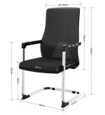 Office mesh visitor's chair - Image 4