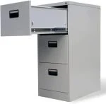 3-Drawers steel office cabinet - Image 2