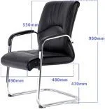 Office visitor's chair - Image 2