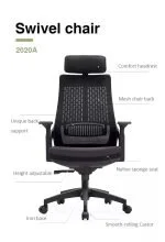 CROSBY Mid-Back Ergonomic Office Chair - Image 8
