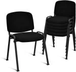 Tosca Office Visitor Chair (Black) - Image 3