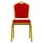 Red banquet conference seats - Image 2