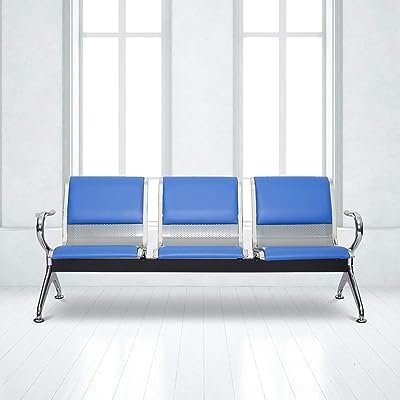 61KNjGo05EL._SS400_-3.jpg 3-Link Padded Waiting Bench - Image 1