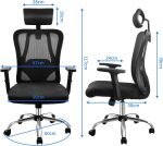 High-back orthopedic office seat - Image 3
