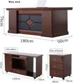 1800mm executive office desk - Image 3