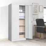 2-Door metallic office filling cabinet - Image 4