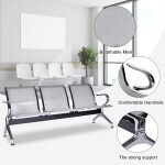3 Seat Waiting Chair Airport Bench - Image 3