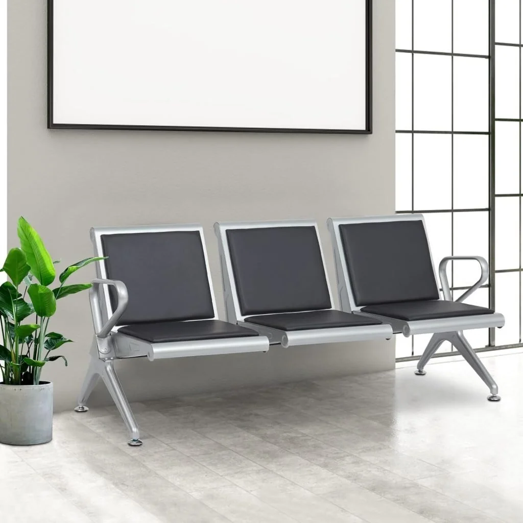 Heavy-Duty Three-Seater Bench