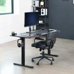 120x60cm Electric Standing Desk Height Adjustable Desk