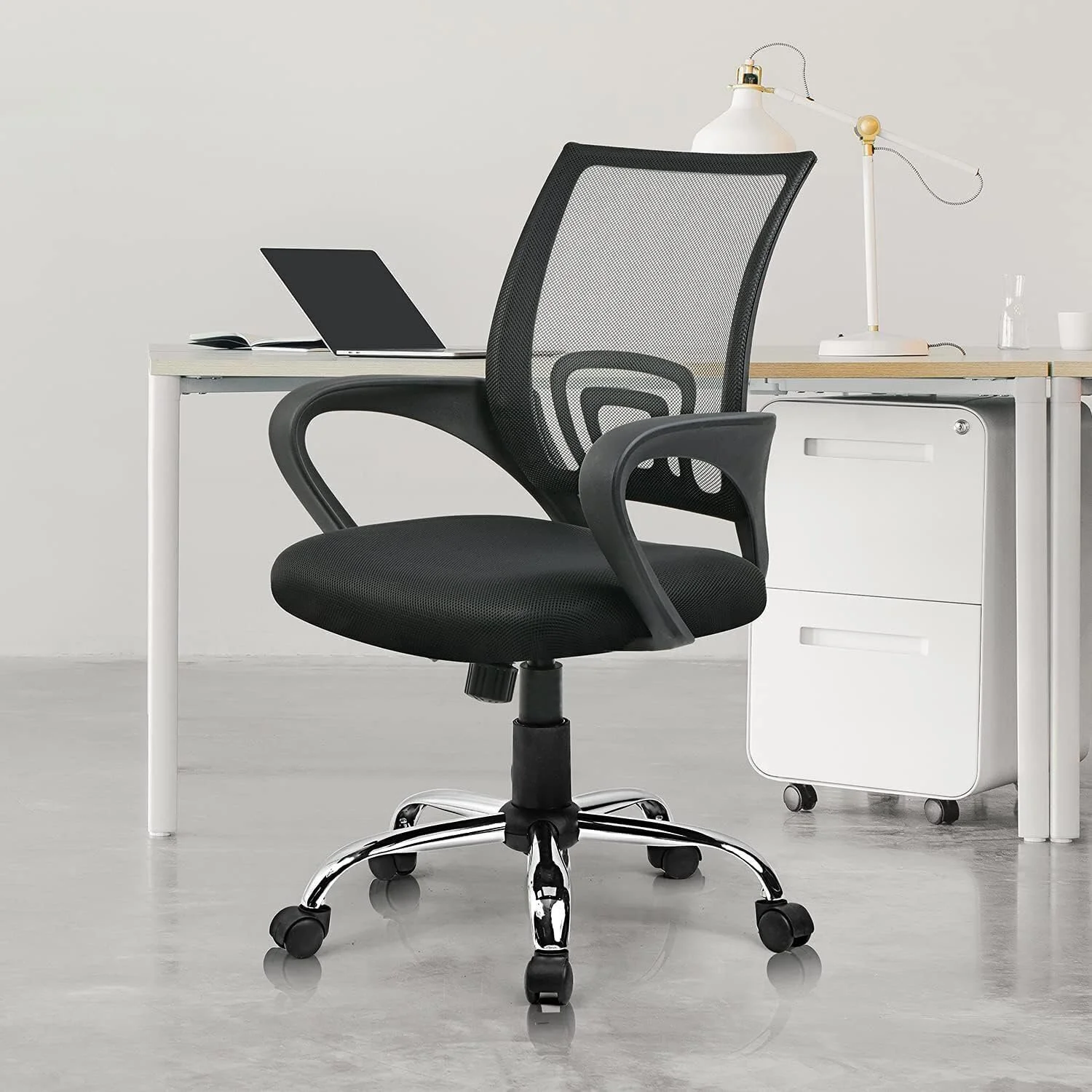 71Jl5oZf7LL._AC_SL1500_-1.jpg Clerical Mesh Office Chair - Image 1
