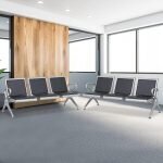 Heavy-duty three link padded bench