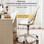 Swivel eames plastic white chair - Image 2