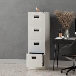 4-Drawer Office Filing Cabinet