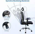 High-back orthopedic office seat - Image 5