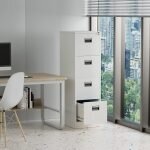 Office 4 drawers filing cabinet - Image 2