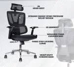 High back orthopedic seat - Image 3