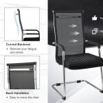 Mesh Office Visitor Chair - Image 4