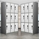 9-Locker industrial steel cabinet - Image 4