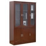3-Door Wooden Office Cabinet - Image 3
