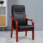 Office guest seat -leather chair - Image 5