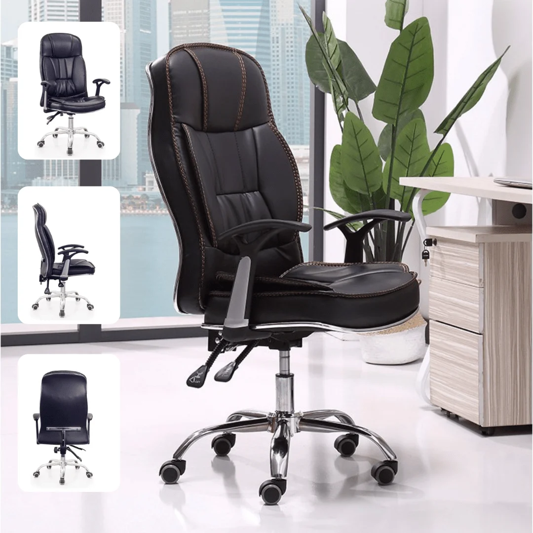 Furniture-shop-2023-10-21T103604.541.png Executive leather office seat - Image 1