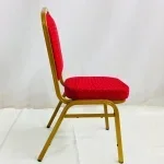 Stackable Red Conference Chair - Image 3