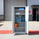 2-Door metallic office cabinet - Image 2